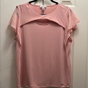 Calvin Klein Women's Pink Top